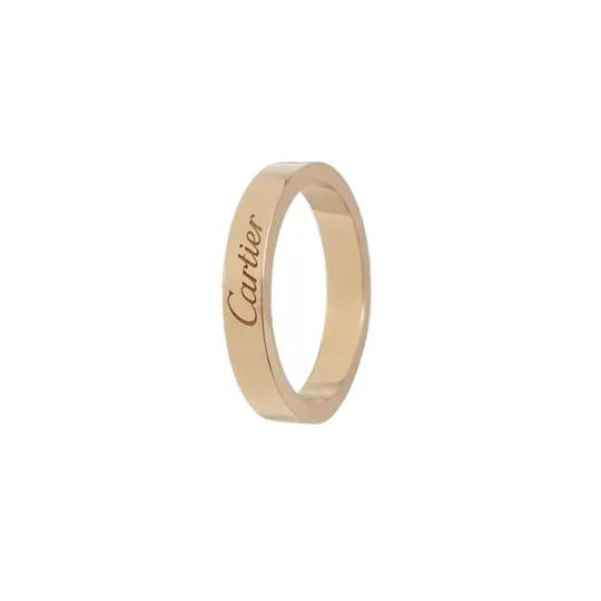 Кольцо C DE CARTIER из розового золота 18 карат, размер 10