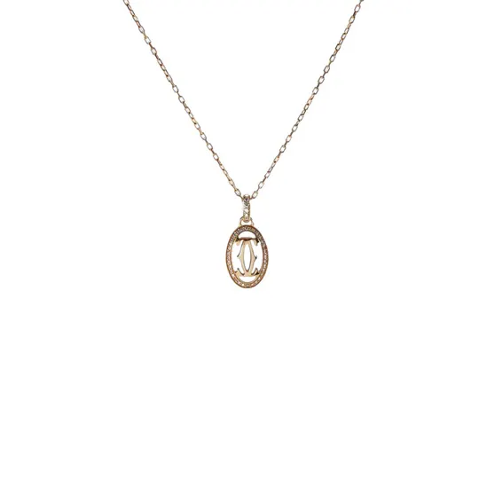 Колье C de Cartier из розового золота 18K с бриллиантом