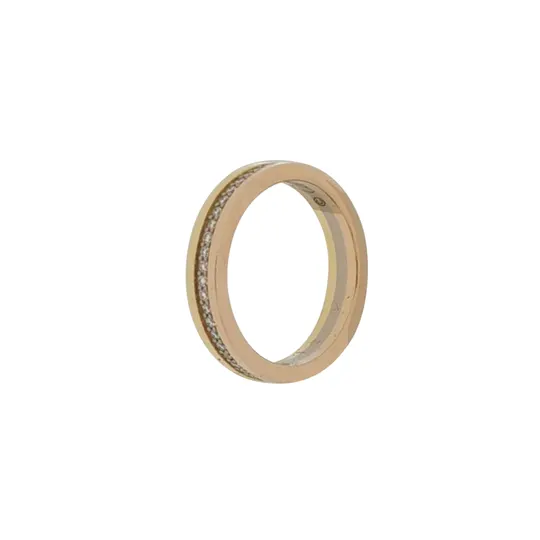 Кольцо Vendôme Louis Cartier из розового, желтого и белого золота 18K с бриллиантами, размер 8
