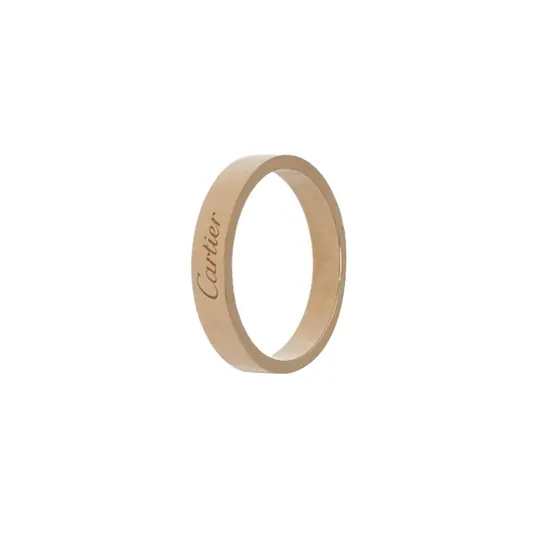 Кольцо C de Cartier из розового золота 18K, размер 15